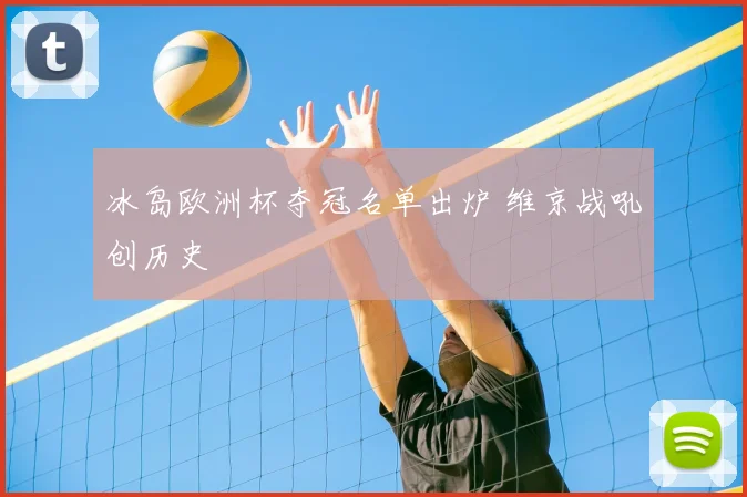 冰岛欧洲杯夺冠名单出炉 维京战吼创历史